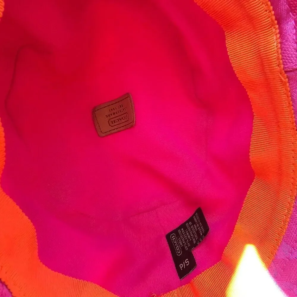 vintage coach y2k bucket hat